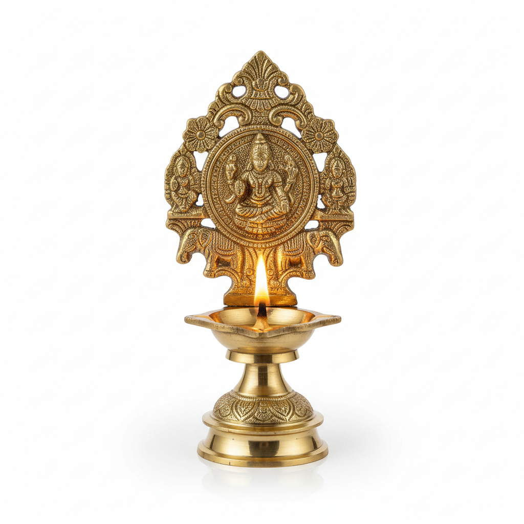 Kamatchi Vilakku Brass Lamp